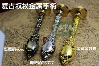 Cooper plate wax seal stamps with metal handle round dia.30mm 