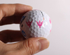 Personalized aluminum round golf ball stamps G12 Dia.12mm permanent ink 