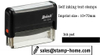 Deskmate Self Inking Stamps Rectangle RP-1070