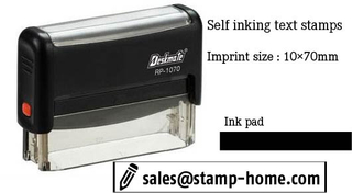 Deskmate Self Inking Stamps Rectangle RP-1070
