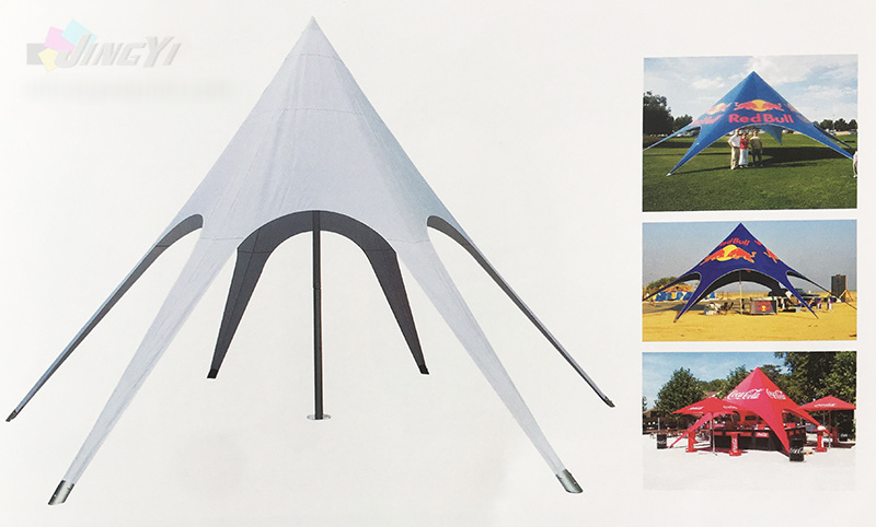 10m Outdoor spider shade canopy star tent, UV Proof Star Tents/ Outdoor Sun Shade Star Tent