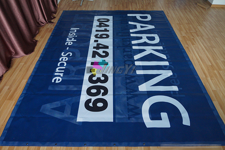 PVC Vinyl Mesh Banners with Printed Your Logo & Graphic