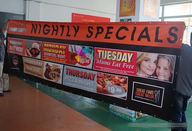 Indoor/Outdoor Advertising PVC Vinyl Banners Printing