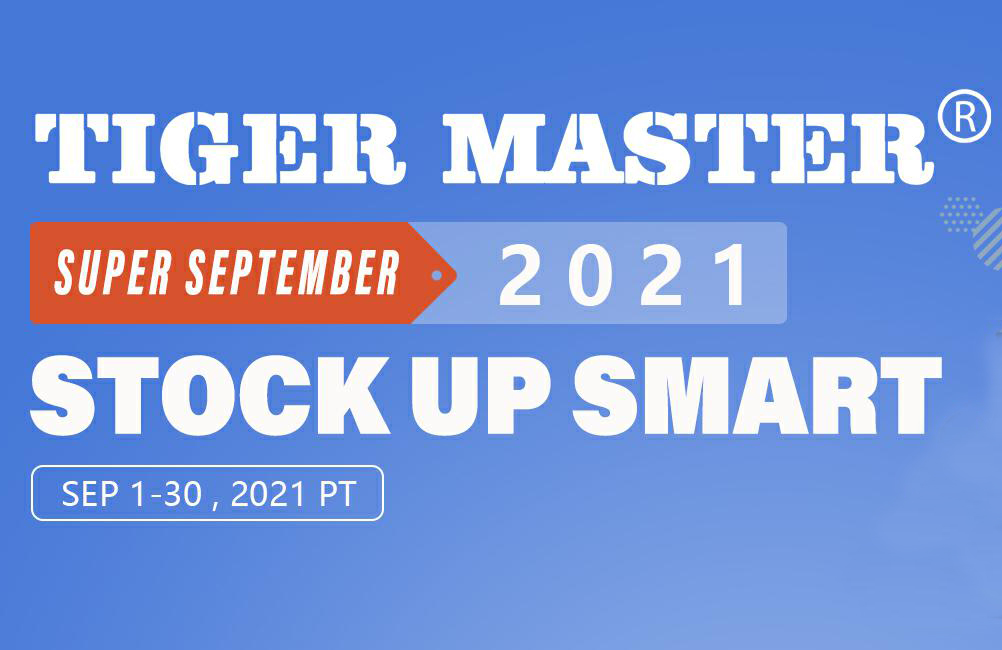Tiger Master Safety Shoes Promotional activities--Alibaba Super September