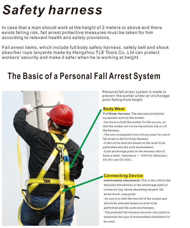 TEL5102 SAFETY HARNESS 2