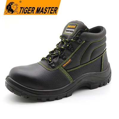 Tiger master men's steel toe safety shoes