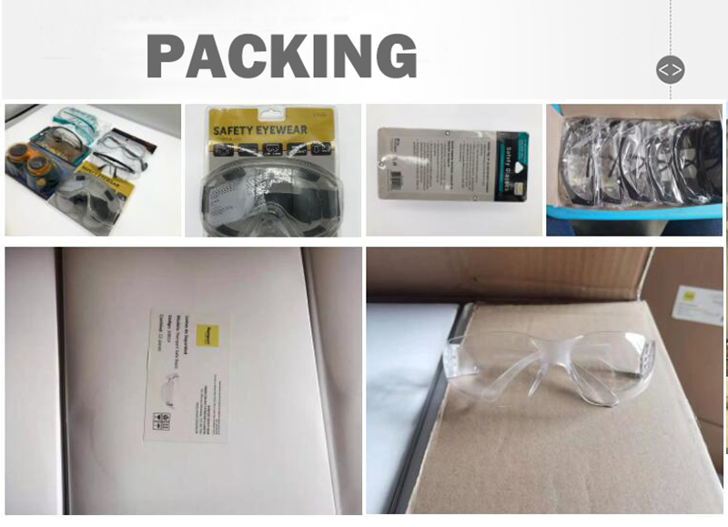 SAFETY GOGGLES PACKING