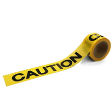 Custom PE Materials Safety Warning Caution Tape Yellow