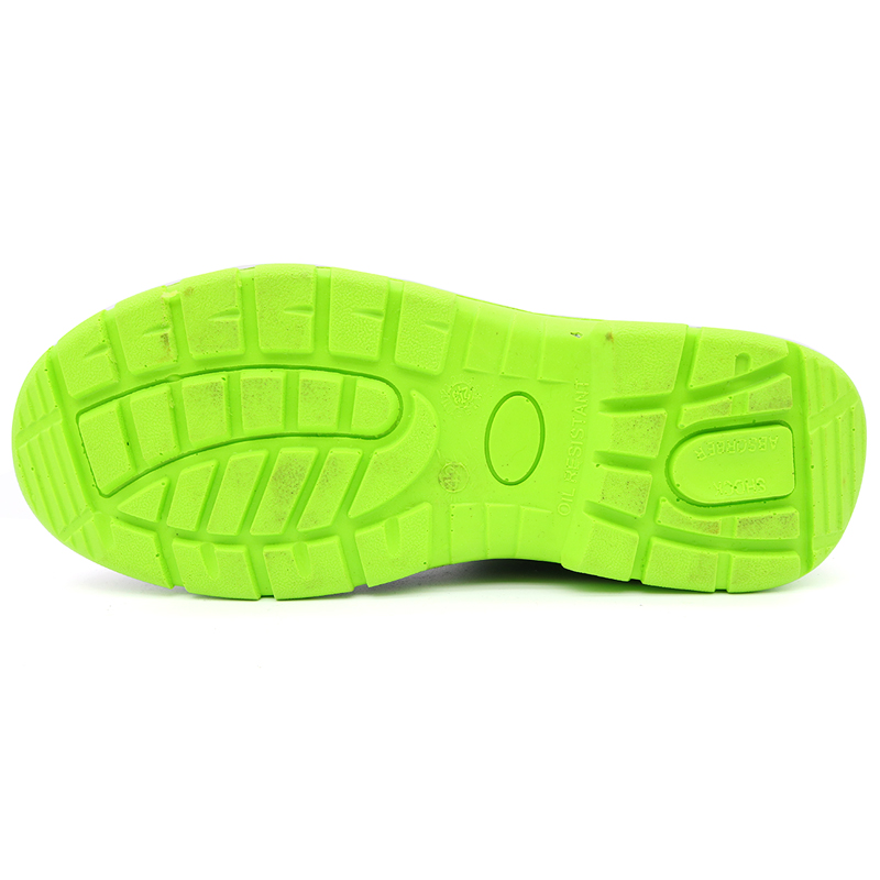 Non-slip Pu Sole Breathable Safety Shoes for Men Steel Toe
