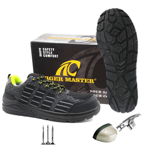 Anti-slip Breathable Steel Toe Work Safety Shoes for Men
