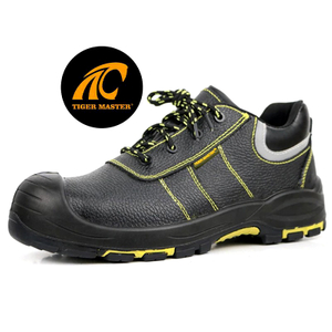 Steel Toe Anti Puncture Waterproof Oil Industry Safety Shoes Rubber Sole