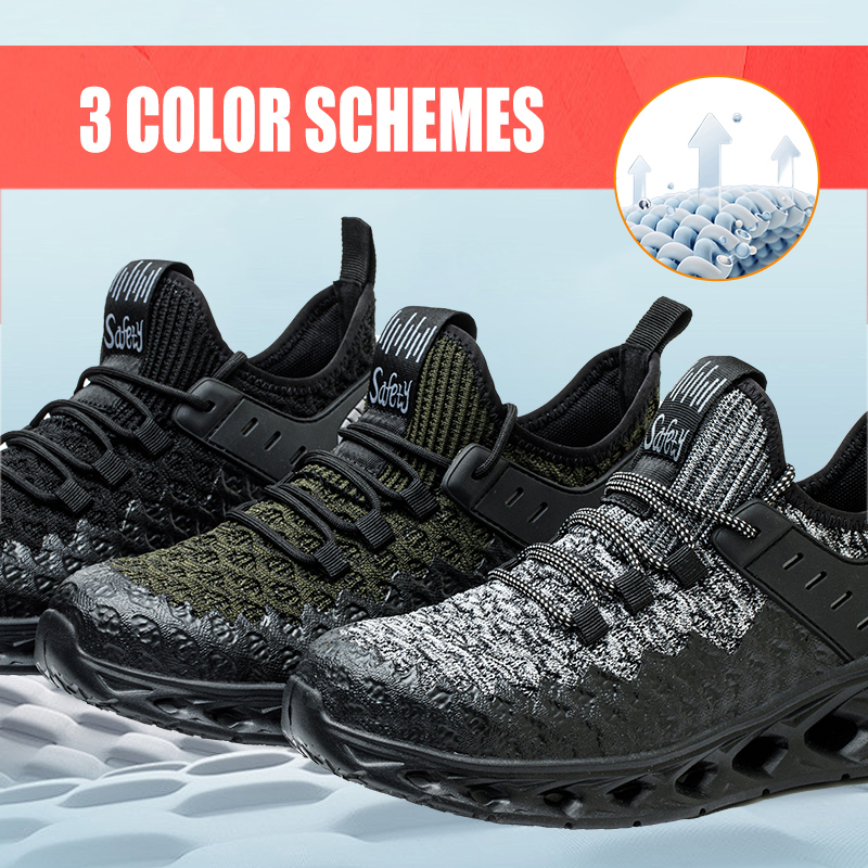 Steel Toe Puncture Proof Safety Shoes Sport
