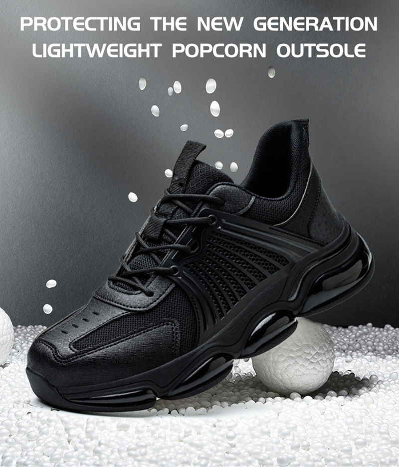 New ETPU Steel Toe Anti Puncture Fashion Safety Shoes Sport