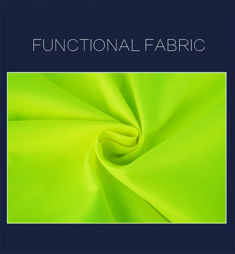 120g Polyester Cycling Hi-vis Reflective Safety Vest with Multiple Pockets