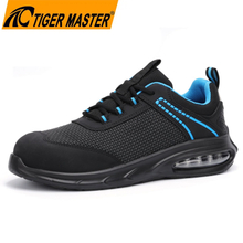 PUTEK Textile Steel Toe Anti-puncture Work Shoes for Men