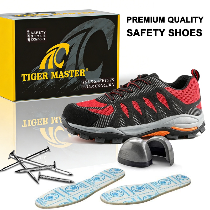 Anti-slip Outdoor Hiking Sport Safety Shoes With Steel Toe