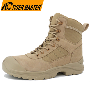 Anti-slip Steel Toe Tactical Trekking Desert Security Boots