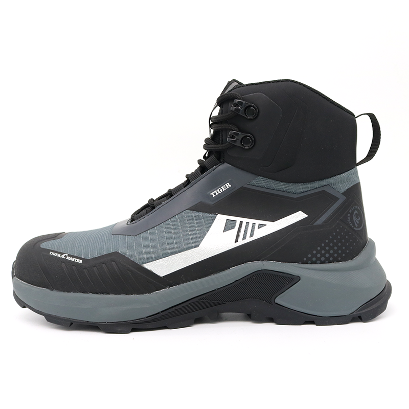 Fashionable Hiking Safety Shoes with Fiberglass Toe