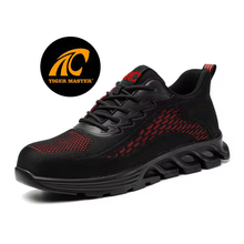 Steel Toe Comfortable Sport Safety Shoes for Women Lightweight