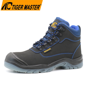 Oil Proof TPU Sole Steel Toe Leather Work Boots