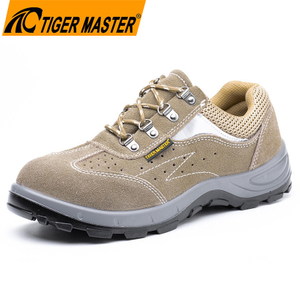 Steel Toe Cheap Suede Safety Shoes for Warehouse