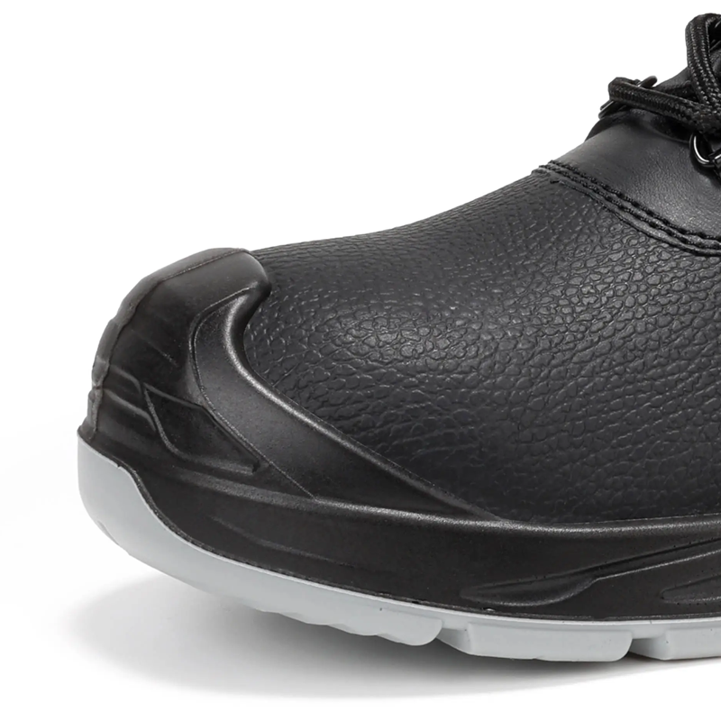Leather Work Safety Shoes with Steel Toe