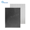  Filtro HEPA y filtro de carbón activo de panal para purificadores de aire Winix Hr900 Filter T