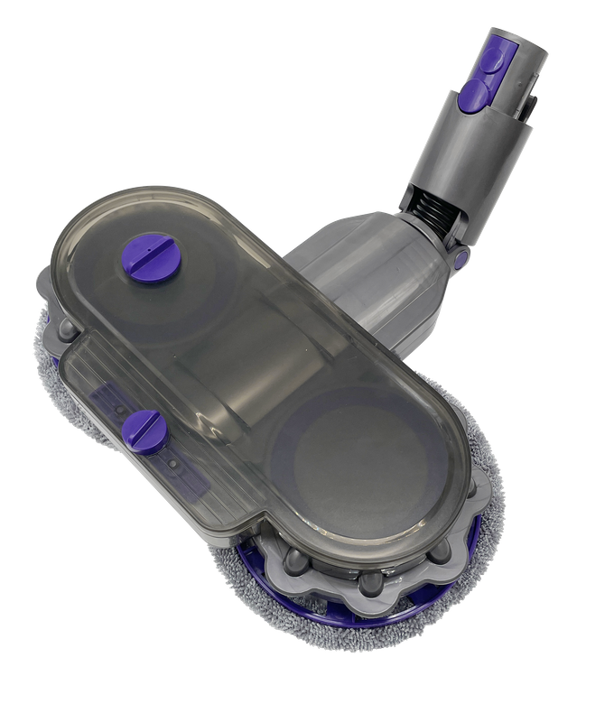 Cepillo de cabezal de fregona de doble giro con contenedor de agua Compatible con accesorio de aspiradora Dyson V7 V8 V10 V11