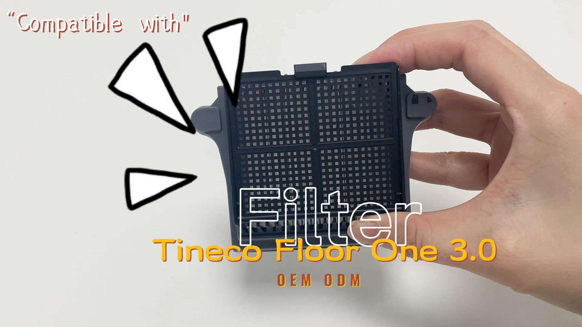 Filtro HEPA para aspiradora Compatible con Tineco Floor One 3,0, lavadora de suelo, accesorios para aspiradoras en seco y húmedo