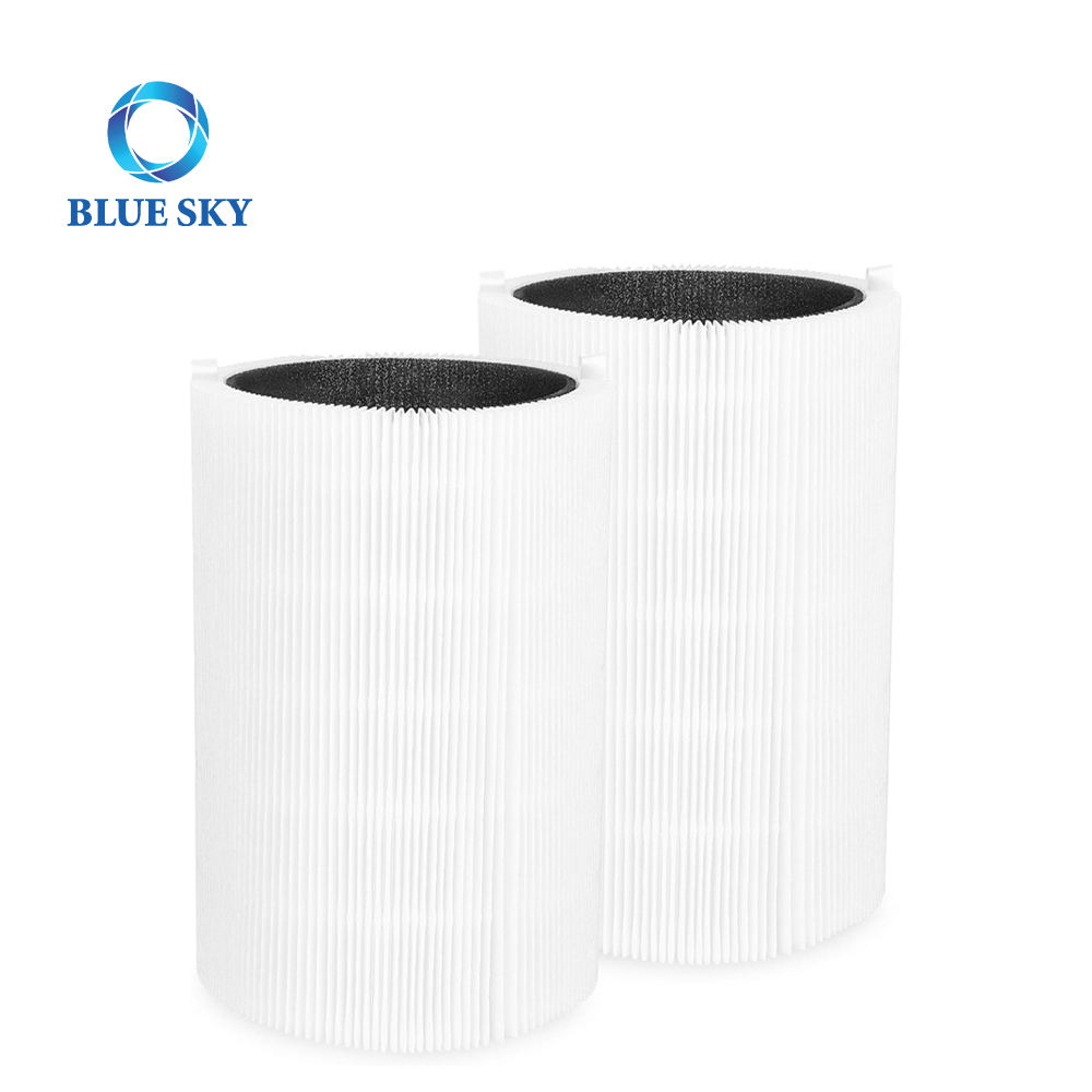 Filtro purificador de aire de partículas de carbono plegable de repuesto para purificador de aire Blueair Blue Pure 411