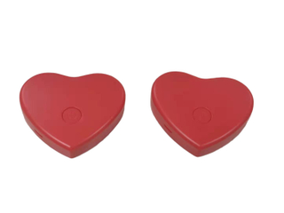 Heart-shaped Beating Box Plush Toy Heartbeater Simulation of The Human Heart Rate With Vibration Shaker And Function Generator