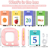 Early Education Toy English Sight Word Dinosaur Talking Flash Cards Learning Toys for Kids 2-6 Years