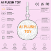 Custom AI Plush Toys Eye Stuffed Animals Simulation Talking App Touch Interactive Intelligent Robot Tabletop Companion Kids CE