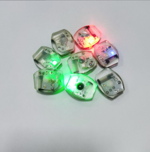 Mirco Mini Blinking Light Patch Shoe Lighting Led Pvc Patch, Led Cartoon Necklace Three-tier Plastic Shoes Pp Bag And White Box