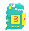 New Children Toys Cute Dinosaur Flash Cards Reader Learning Toy Kids Brain Development Educational Toys Talking Flashcards