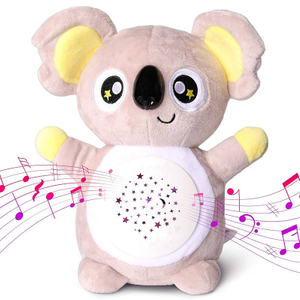 Custom Baby White Noise Machine Music Soother Baby Soother Baby Toy Sleep Soother Night Light Projector Sound Machine
