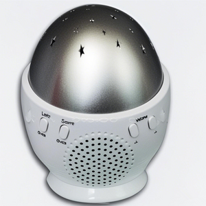 Smart Baby Sound Machine with Night Light 6 Soothing Sounds & 7 Color LED