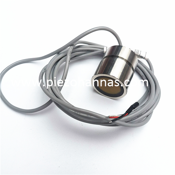 Transdutor ultra-sônico piezoelétrico de aço inoxidável 1MHz para o medidor de vazão ultra-sônico
