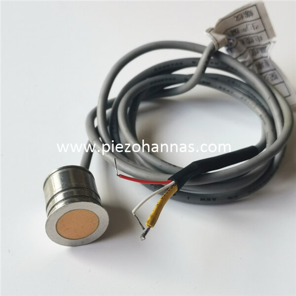 Transductor ultrasónico de aluminio 200kHz para medición de distancia de 1 m