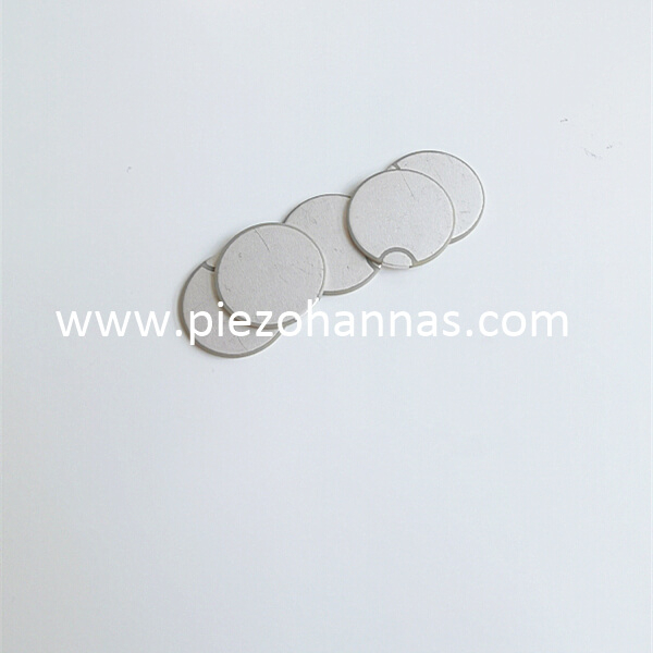 Disco de cerâmica piezo de material Pzt4 para limpeza ultrassônica dos dentes