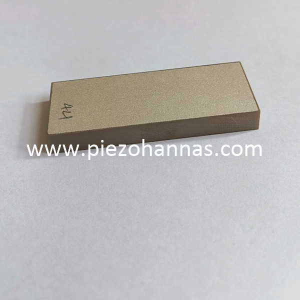 Placas piezoeléctricas PZT Electro Ceramics para sensores de presión