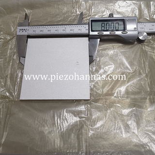 Placa de cerâmica piezoelétrica macia de alta sensibilidade para acelerômetro