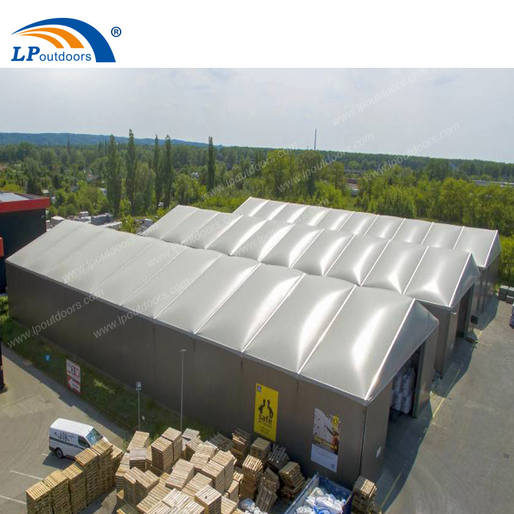 LP Наружная высококачественная палатка для хранения с теплоизоляцией временной конструкции для складского сбора