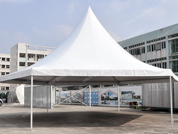 Carpa pagoda hexagonal de 12m de diámetro para exteriores para eventos