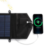 Cargo de paquete plegable de panel solar USB de 30W 5 V por teléfono móvil Fácil de acampar al aire libre