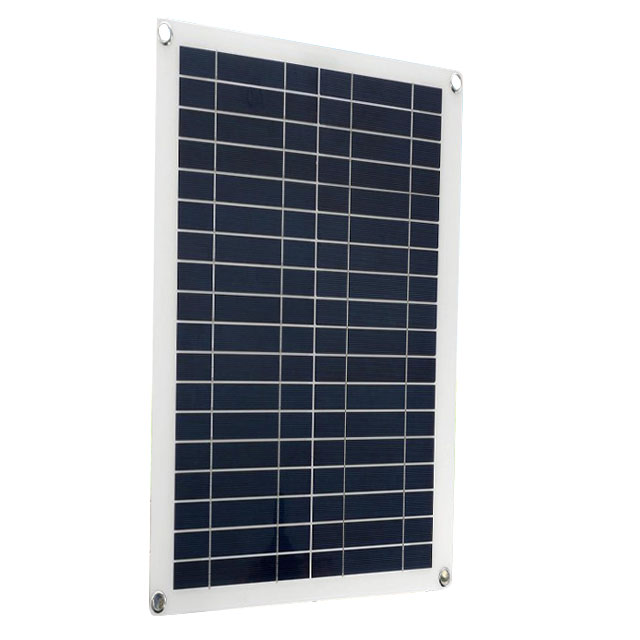 Polycrystalline 20W لوحة شمسية مرنة متعددة الأدوات توليد الطاقة الصغيرة مجموعة شمسية مرنة 100W الكهروضوئية