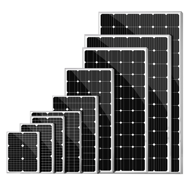 Módulo fotovoltaico Panel solar 5W10W20W30W50W150W300W Módulo de cristal único policristalino