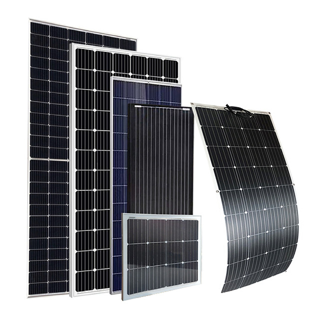 3-350W ألواح شمسية واحدة من ألواح الكريستالات الكريستالية الداعمة تخصيص التخصيص