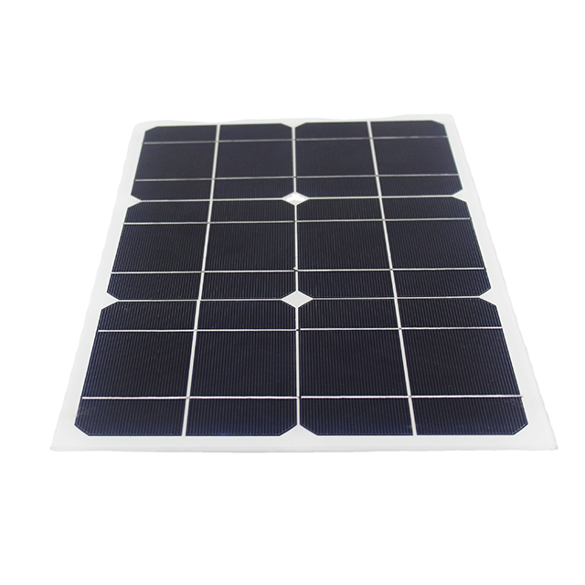 Panel solado con un solo cristal solar PETO FROSTADO PANEL POTOVOLEICO 30W PAQUETE ALTAJE DEL ALTA Módulo de generación de energía Panel de generación de energía