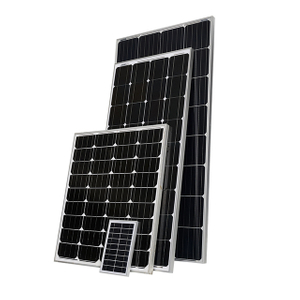  نظام تثبيت الطاقة الشمسية المزدوجة الزجاج الشمسي من الألواح الكهروضوئية 160W